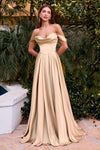 Emina – Abendkleid Satin Kleid Elegant & Glamourös