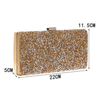 Strass-Glitzer Clutch für Partys