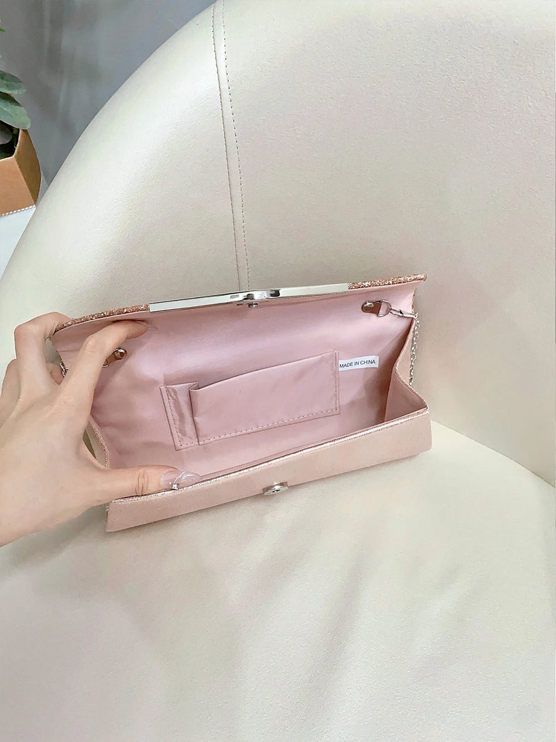 Elegante Glitzer Clutch für jeden Anlass