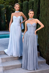 Ema – Abendkleid Chiffon A-Linie Sweetheart Elegant