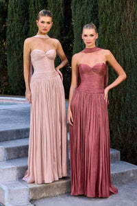 Ema – Abendkleid Chiffon A-Linie Sweetheart Elegant