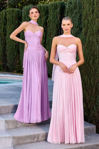 Ema – Abendkleid Chiffon A-Linie Sweetheart Elegant