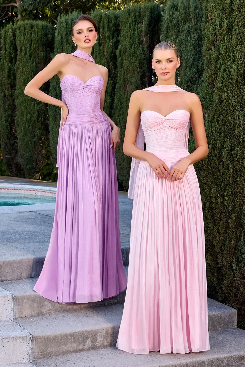 Ema – Abendkleid Chiffon A-Linie Sweetheart Elegant