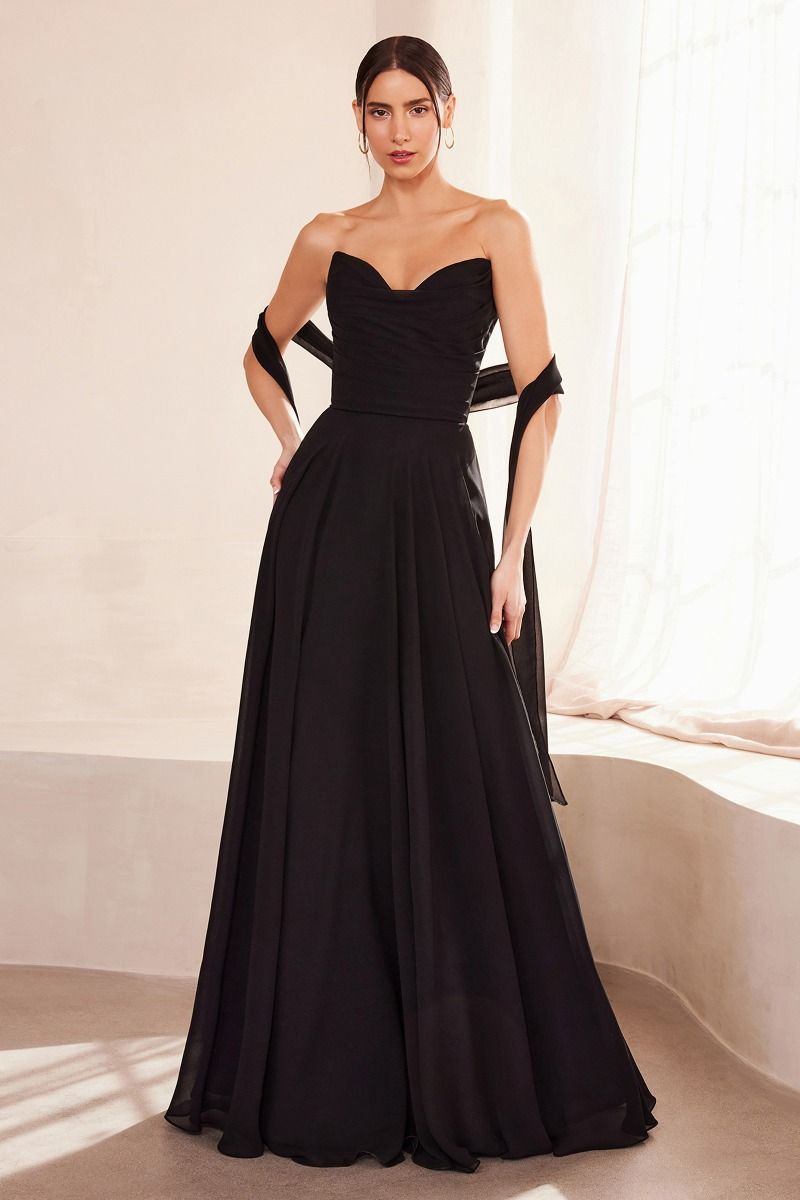 Bea - Abendkleid Chiffon Eleganz