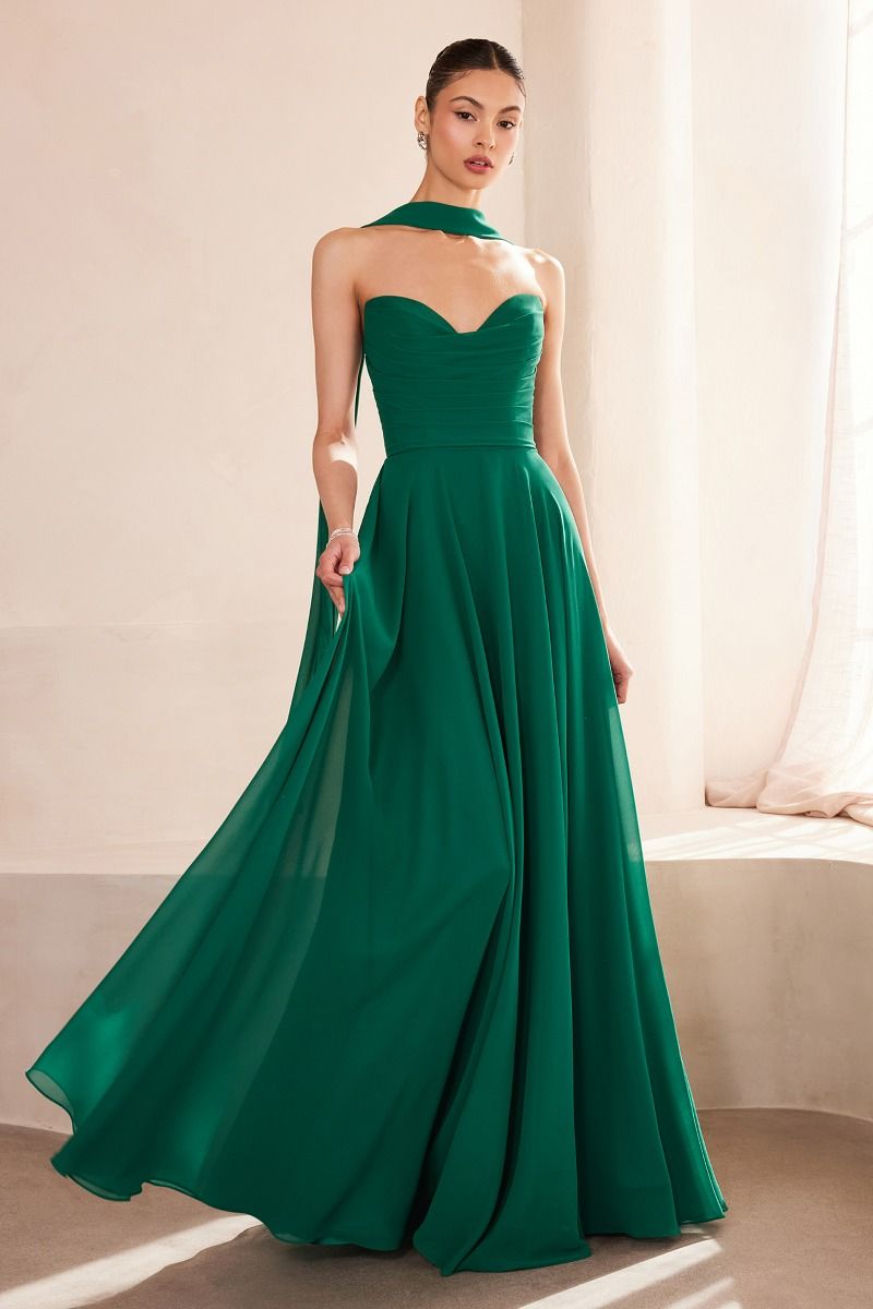 Bea - Abendkleid Chiffon Eleganz