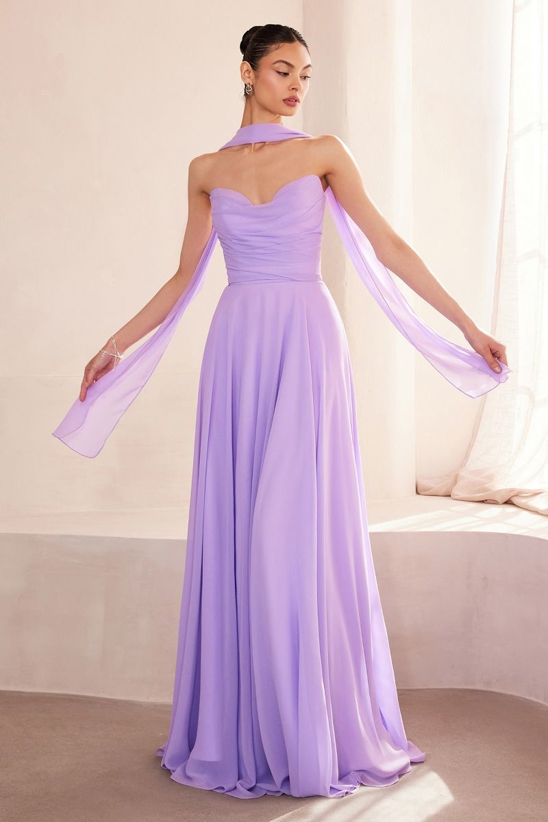 Bea - Abendkleid Chiffon Eleganz