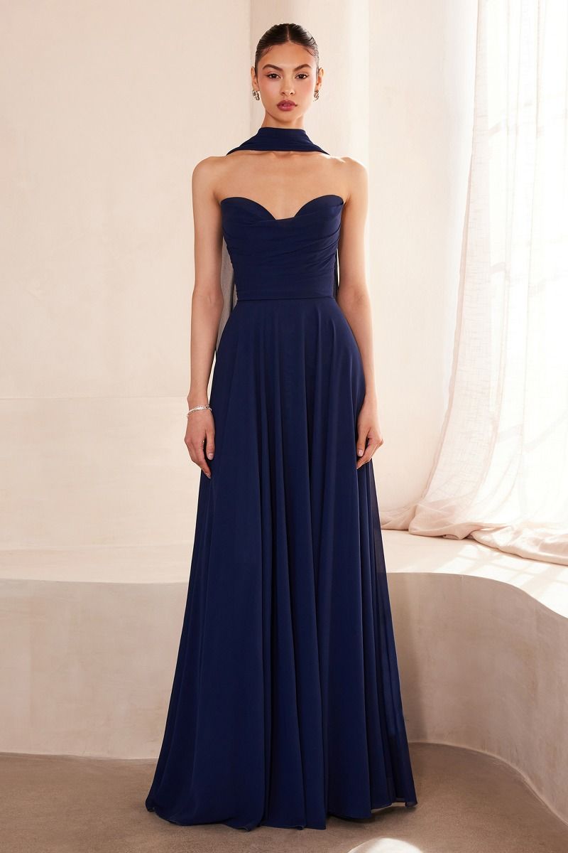 Bea - Abendkleid Chiffon Eleganz