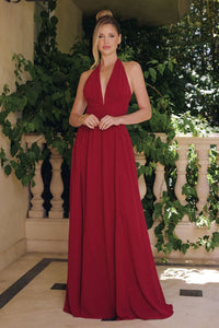 Maris – Abendkleid Fliessende Eleganz in Chiffon